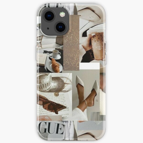 vogue ästhetische Collage iPhone Flexible Hülle