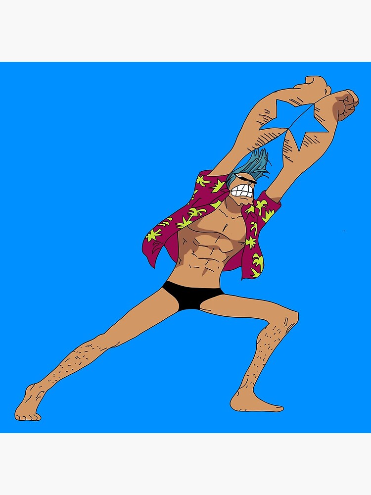 Franky Anime Character - T Shirt - Sticker