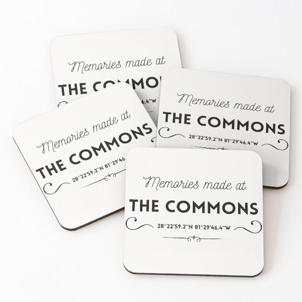Item preview, Memories made at The Commons: WDW Cast, Alumni, Black font designed and sold by morelando.