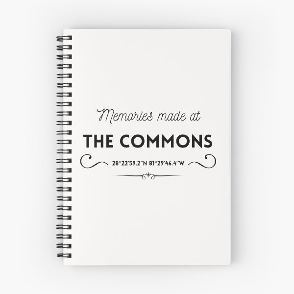Item preview, Memories made at The Commons: WDW Cast, Alumni, Black font designed and sold by morelando.
