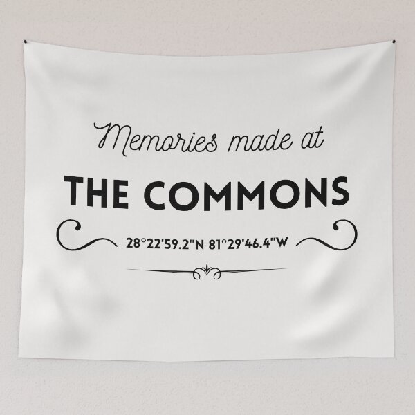 Item preview, Memories made at The Commons: WDW Cast, Alumni, Black font designed and sold by morelando.