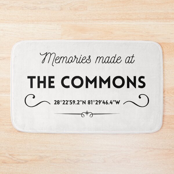 Item preview, Memories made at The Commons: WDW Cast, Alumni, Black font designed and sold by morelando.