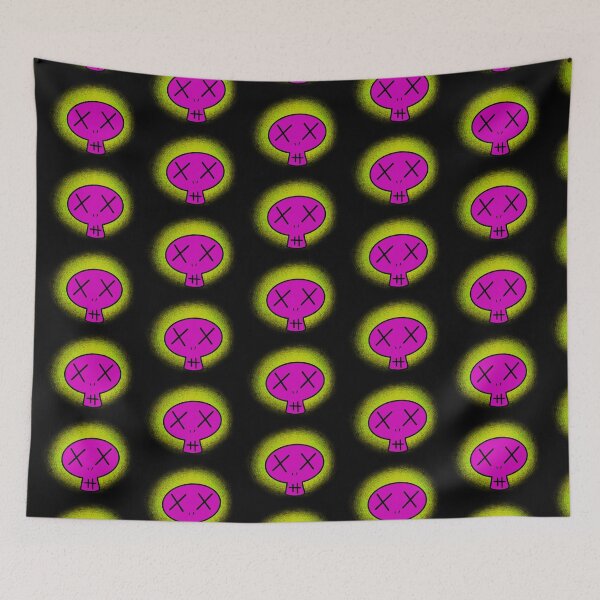 Item preview, Neon skull designed and sold by wiccantoadstyle.