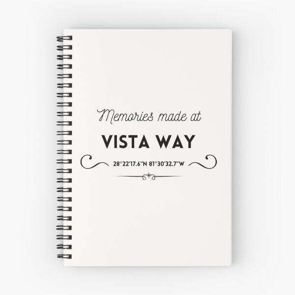 Item preview, Memories made at Vista Way: WDW Cast, Alumni, Black font designed and sold by morelando.