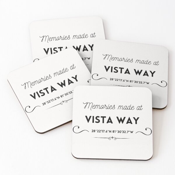 Item preview, Memories made at Vista Way: WDW Cast, Alumni, Black font designed and sold by morelando.