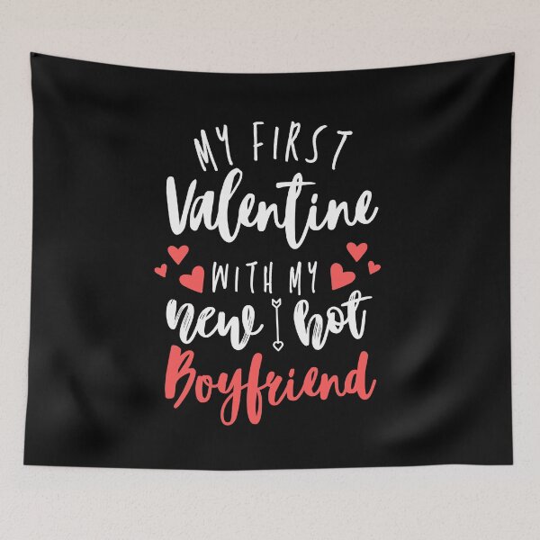 Item preview, My First Valentine With My New Hot Boyfriend designed and sold by Sutra-Lotus-Co.