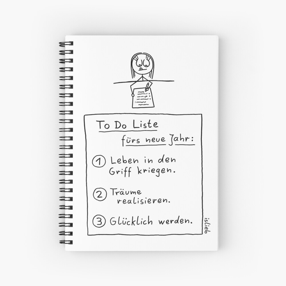 Artikel-Vorschau von Spiralblock, designt und verkauft von islieb.