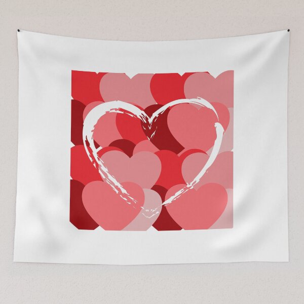 Item preview, Valentine's Day 2022, Valentines Day Cute Red Romantic Romance Heart Couple designed and sold by fairy-taler.