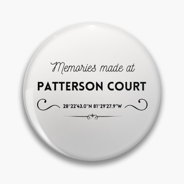 Item preview, Memories made at Patterson Court: WDW Cast, Alumni, Black font designed and sold by morelando.