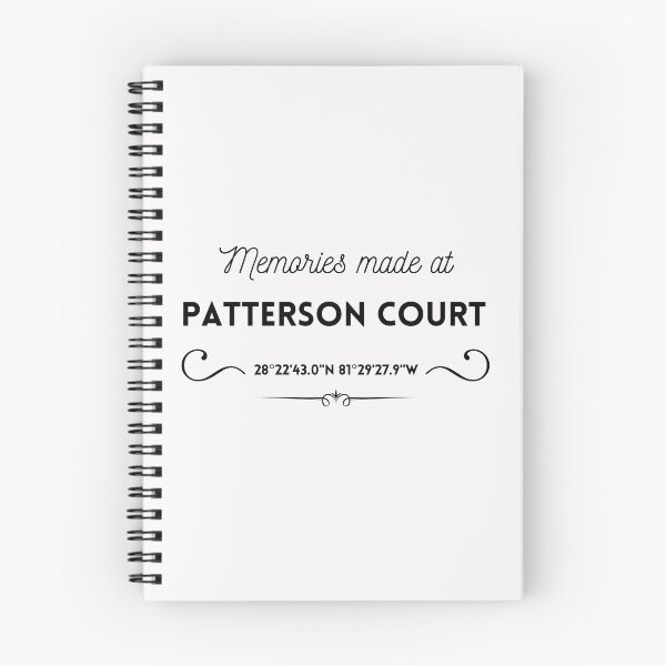 Item preview, Memories made at Patterson Court: WDW Cast, Alumni, Black font designed and sold by morelando.