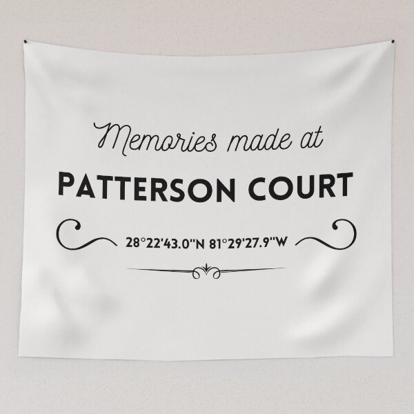 Item preview, Memories made at Patterson Court: WDW Cast, Alumni, Black font designed and sold by morelando.