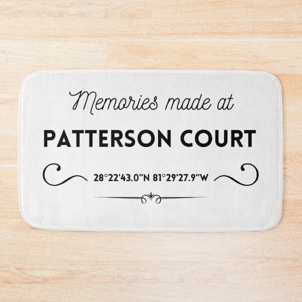 Item preview, Memories made at Patterson Court: WDW Cast, Alumni, Black font designed and sold by morelando.