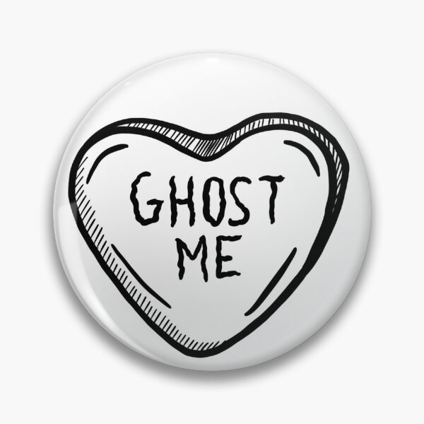 Item preview, Ghost me candy heart sketch designed and sold by Queer-enby-shit.