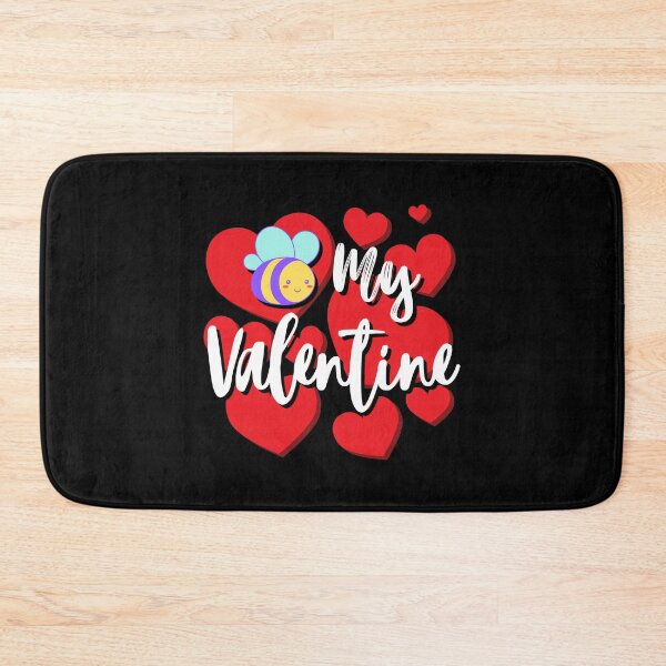 Item preview, Bee My Valentine Funny Pun designed and sold by Sutra-Lotus-Co.