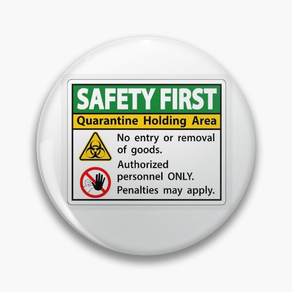 Item preview, health and safety sign designed and sold by kevinroberts40.