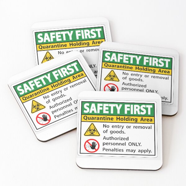 Item preview, health and safety sign designed and sold by kevinroberts40.
