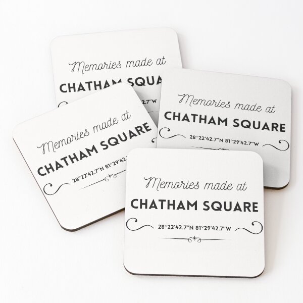 Item preview, Memories made at Chatham Square: WDW Cast, Alumni, Black font designed and sold by morelando.