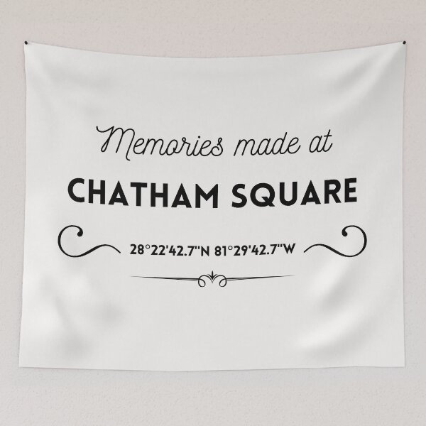 Item preview, Memories made at Chatham Square: WDW Cast, Alumni, Black font designed and sold by morelando.