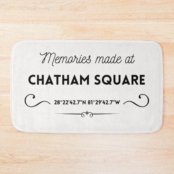 Item preview, Memories made at Chatham Square: WDW Cast, Alumni, Black font designed and sold by morelando.