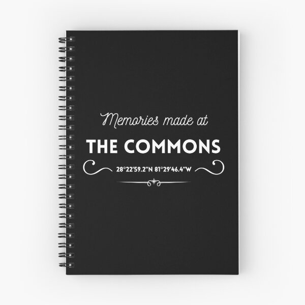 Item preview, Memories made at The Commons: WDW Cast, Alumni- white font designed and sold by morelando.