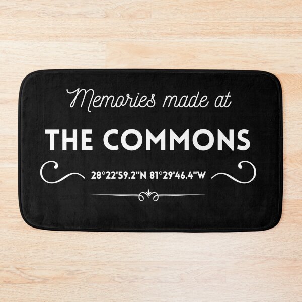 Item preview, Memories made at The Commons: WDW Cast, Alumni- white font designed and sold by morelando.