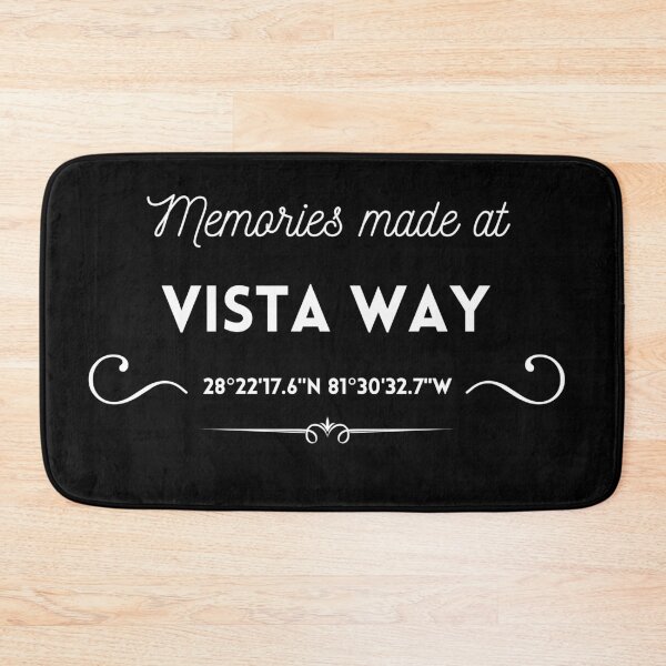 Item preview, Memories made at Vista Way: WDW Cast, Alumni- white font designed and sold by morelando.