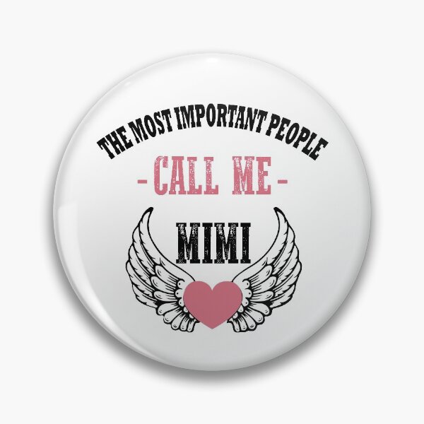 Item preview, The most important people call me mimi - Funny Gift For mimi Essential T-Shirt designed and sold by JustBe-Creative.