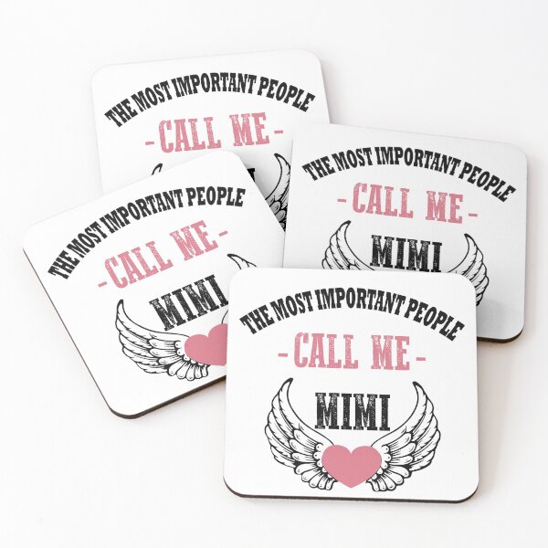 Item preview, The most important people call me mimi - Funny Gift For mimi Essential T-Shirt designed and sold by JustBe-Creative.