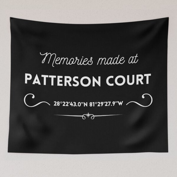 Item preview, Memories made at Patterson Court: WDW Cast, Alumni- white font designed and sold by morelando.