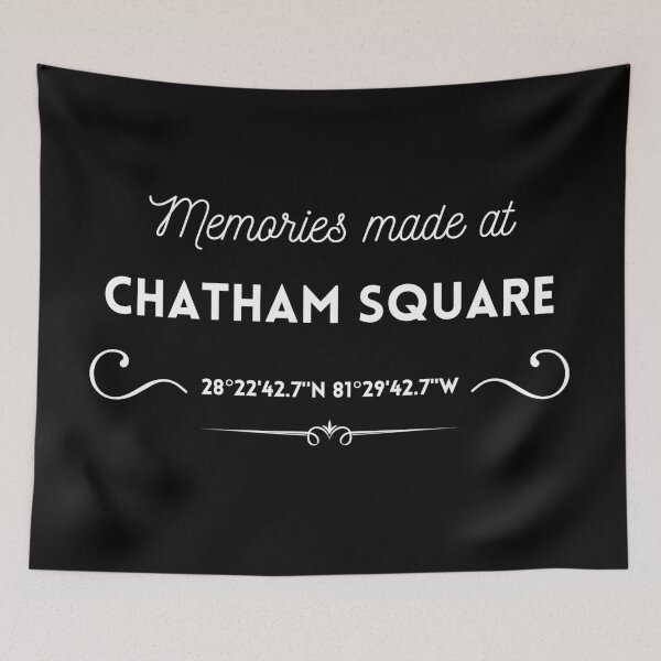 Item preview, Memories made at Chatham Square: WDW Cast, Alumni- white font designed and sold by morelando.