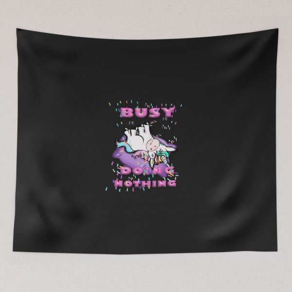 Item preview, Busy doing nothing Unicorn designed and sold by goedesign.