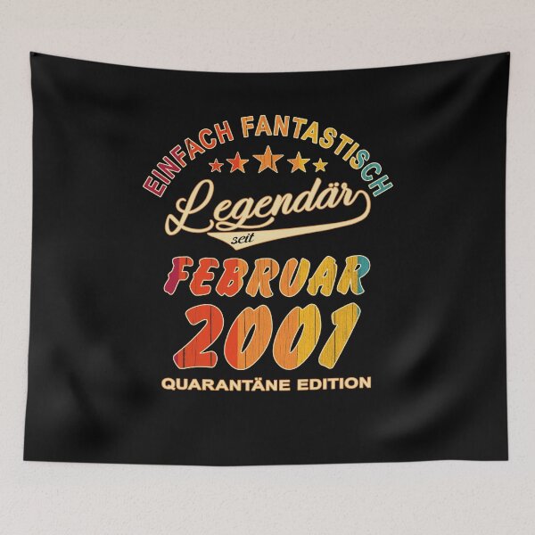 Item preview, 20th Birthday 20 Years Born In 2001 February designed and sold by Renergie.