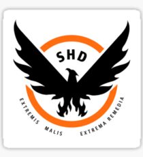 SHD- The Division (White) Sticker