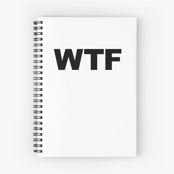 Item preview, WTF designed and sold by LudlumDesign.