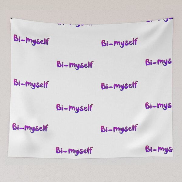 Item preview, Bi myself designed and sold by Hannah Lynes.