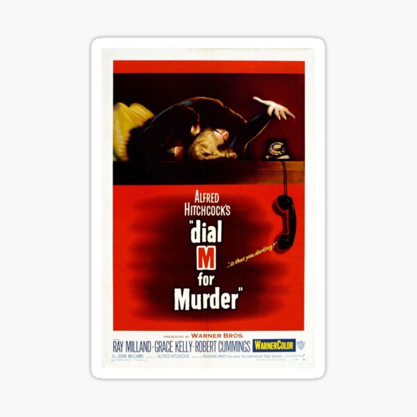 Dial M for Murder Sticker