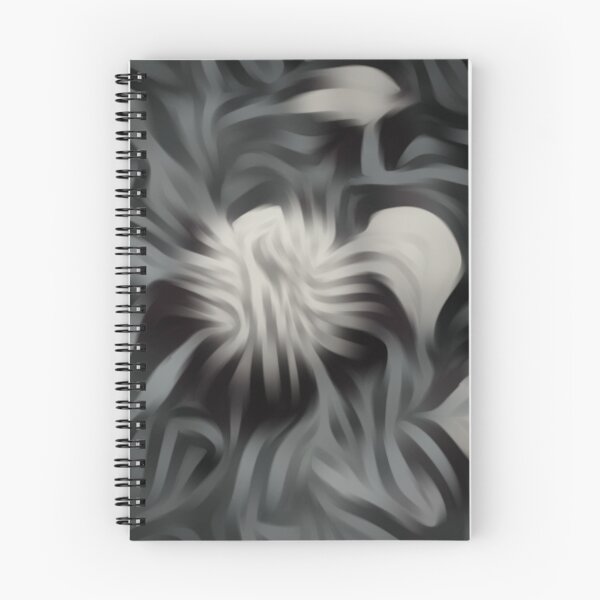 Item preview, Oil paint style black and white flower photograph designed and sold by RobbieTaylor.