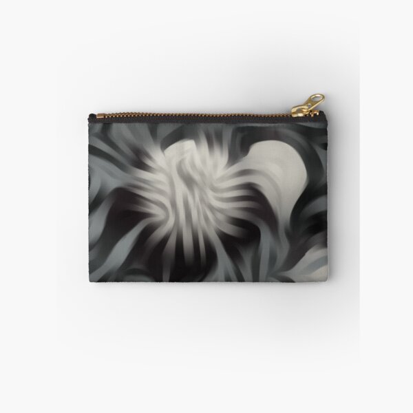 Item preview, Oil paint style black and white flower photograph designed and sold by RobbieTaylor.