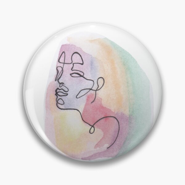 Item preview, single line face profile designed and sold by emilyalex.