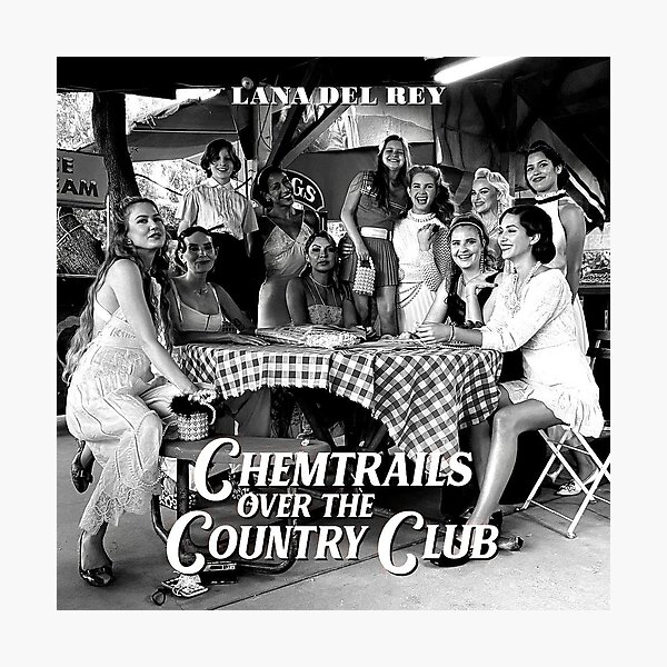 Lana Del Ray - Chemtrails Photographic Print