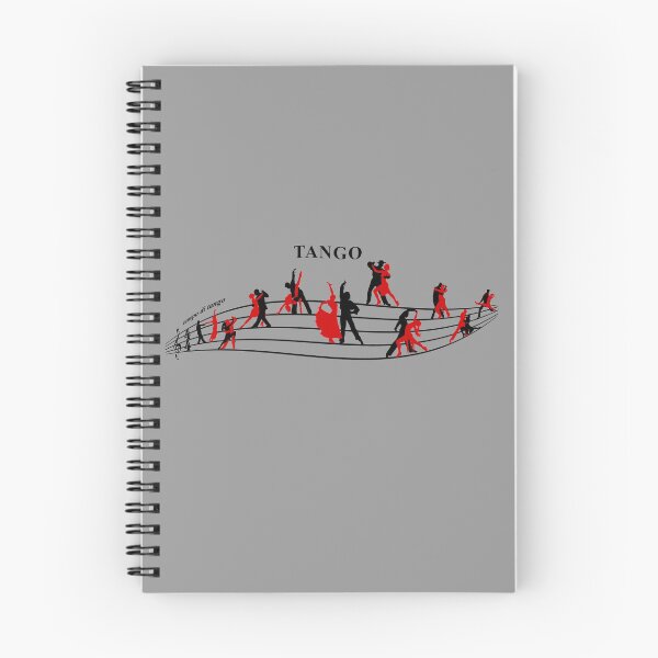 Item preview, TANGO DANCERS ON MUSIC STAFF designed and sold by KoolDsignsDANCE.