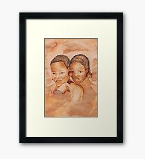 Zulu Girls Framed Print