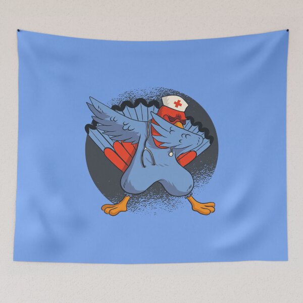 Item preview, Nurse Turkey Dab designed and sold by Piztees.
