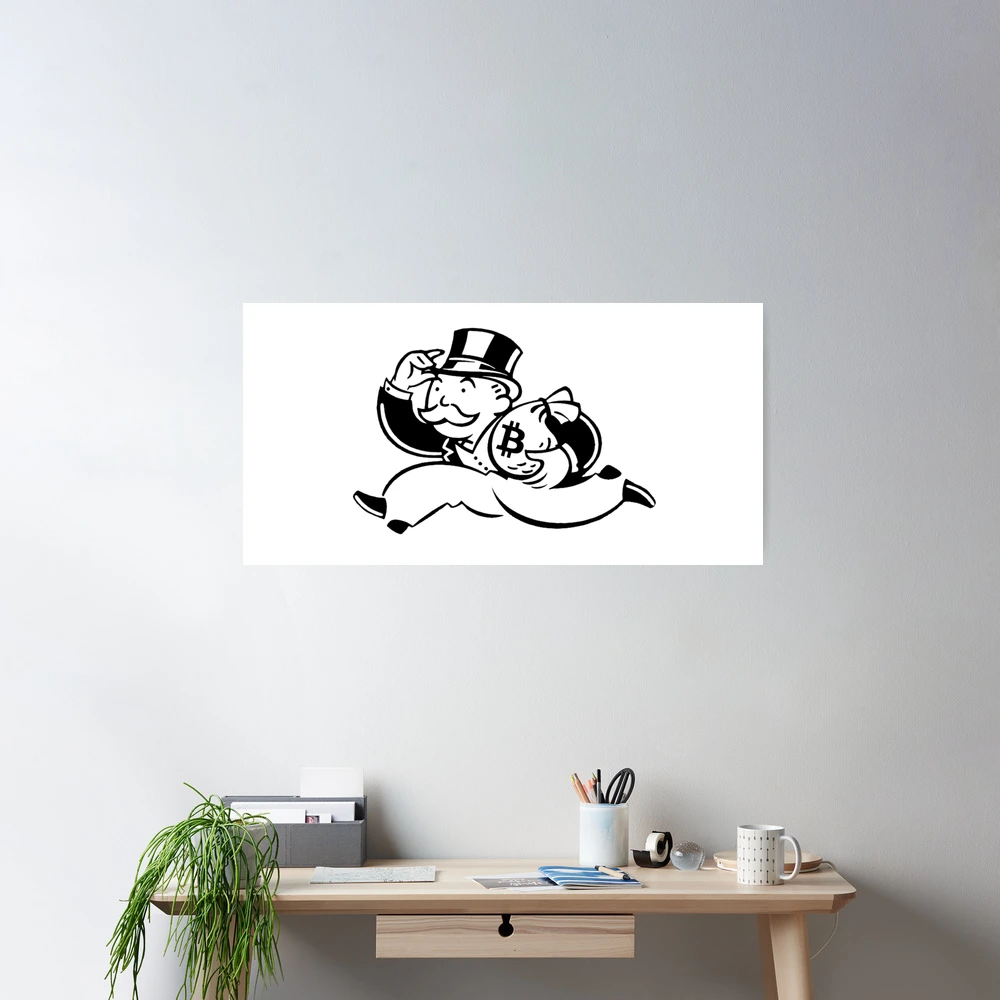 Bitcoin Monopoly Man