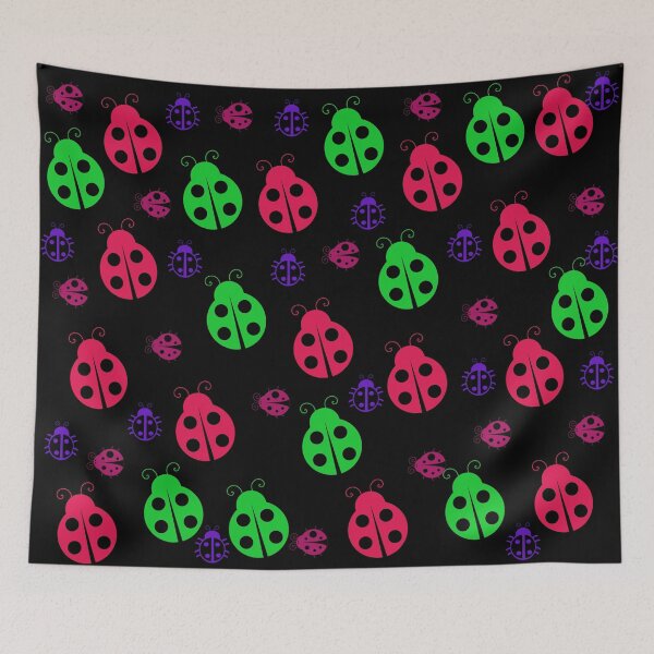 Item preview, Cute lady bug pattern designed and sold by Crystalsgraphix.