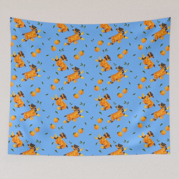 Item preview, Spring Orange 210 Pattern designed and sold by ScaryGhouls.