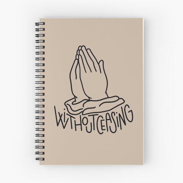 Item preview, Pray Without Ceasing Black Text designed and sold by EdenEtc.