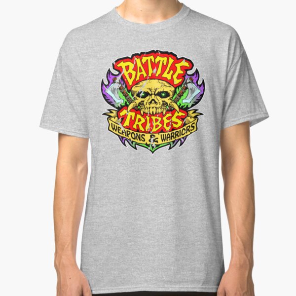 Battle Tribes Skull Logo (Distressed) Classic T-Shirt