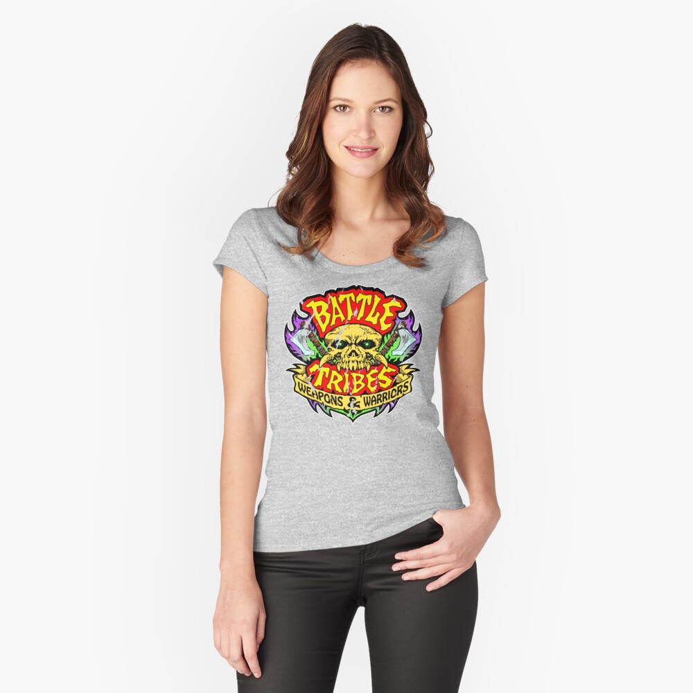 Item preview, Fitted Scoop T-Shirt designed and sold by spymonkey.