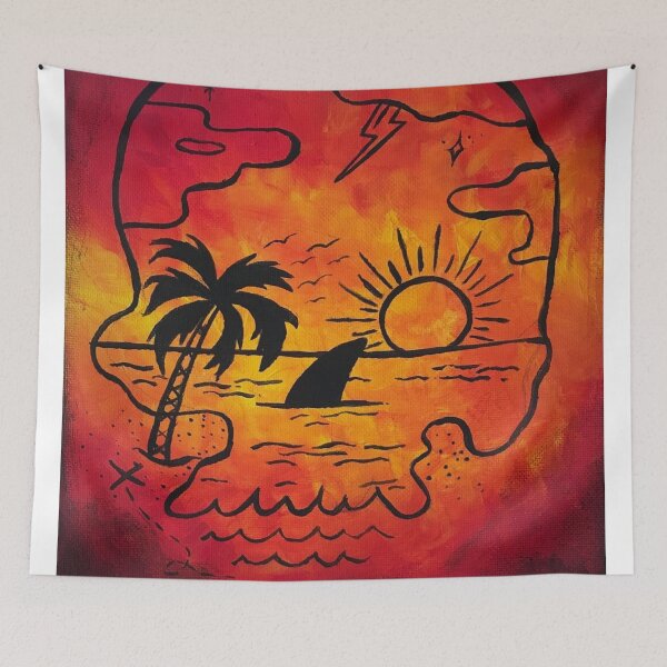 Item preview, Pirate Skull Map designed and sold by jennyfahfah88.
